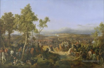 Bataille de Tarutino Peter von Hess guerre historique Peinture à l'huile